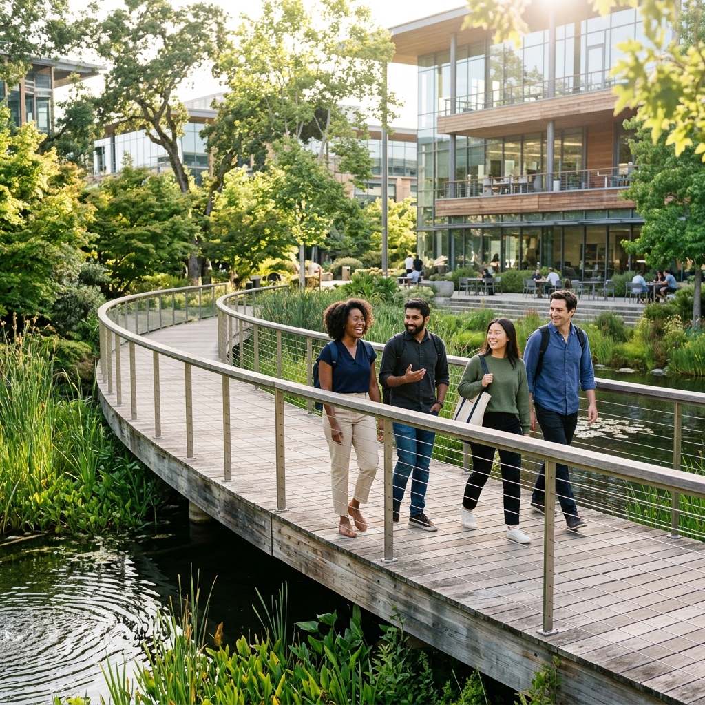 Nature Bridge Crossing
